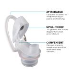 Vapur® Gradient Folding Anti-Bottle 1L - Cap Vapur® Gradient Folding Anti-Bottle 1L - Cap