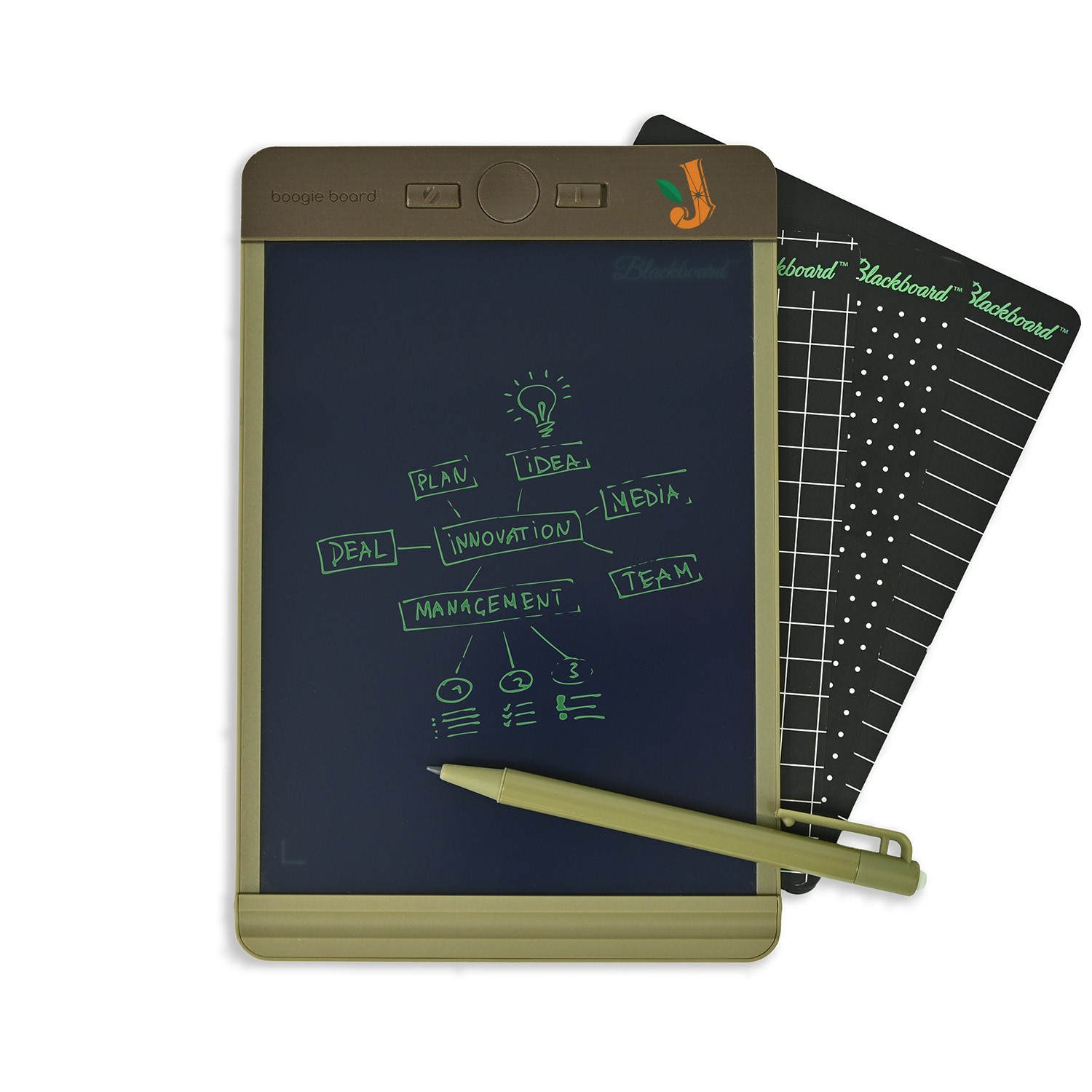 Boogie Board® Blackboard™ Smart Scan Reusable Notebook - Note Size 1