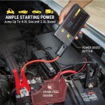 Scosche® PowerUp® 600 Portable Car Jump Starter - Infographic 2 Scosche® PowerUp® 600 Portable Car Jump Starter - Infographic 2