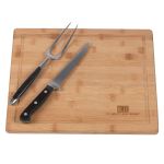 Bamboo Cutting Board with Liquid Groove - C1004 - 1 Bamboo Cutting Board with Liquid Groove - C1004 - 1