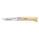Opinel® No.08 Stainless Steel Folding Knife Beech Wood 1 Opinel® No.08 Stainless Steel Folding Knife Beech Wood 1