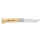 Opinel® No.08 Stainless Steel Folding Knife Beech Wood - 123080 - Handle Deco Opinel® No.08 Stainless Steel Folding Knife Beech Wood - 123080 - Handle Deco