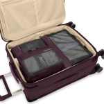 Briggs & Riley® Carry-On Compression Packing Cube Set - 9_X111_Plum_In Luggage Briggs & Riley® Carry-On Compression Packing Cube Set - 9_X111_Plum_In Luggage