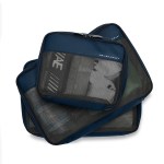 Briggs & Riley® Carry-On Compression Packing Cube Set - 4_X111_Navy_All 3 stacked 1 Briggs & Riley® Carry-On Compression Packing Cube Set - 4_X111_Navy_All 3 stacked 1