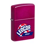 Zippo® Windproof Lighter Candy Raspberry - Angled Zippo® Windproof Lighter Candy Raspberry - Angled