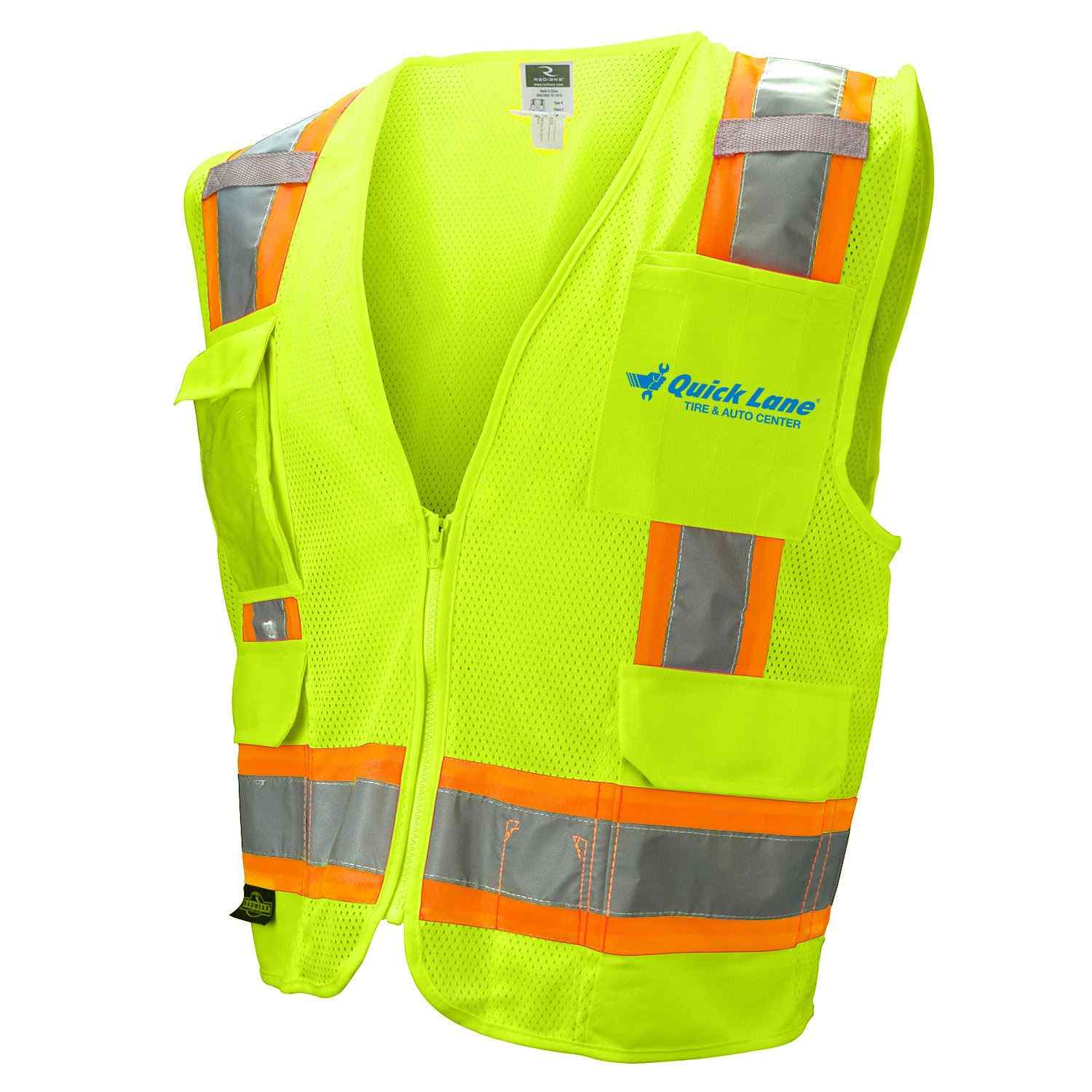 Class 2 Safety Vest With Extra Pockets 1