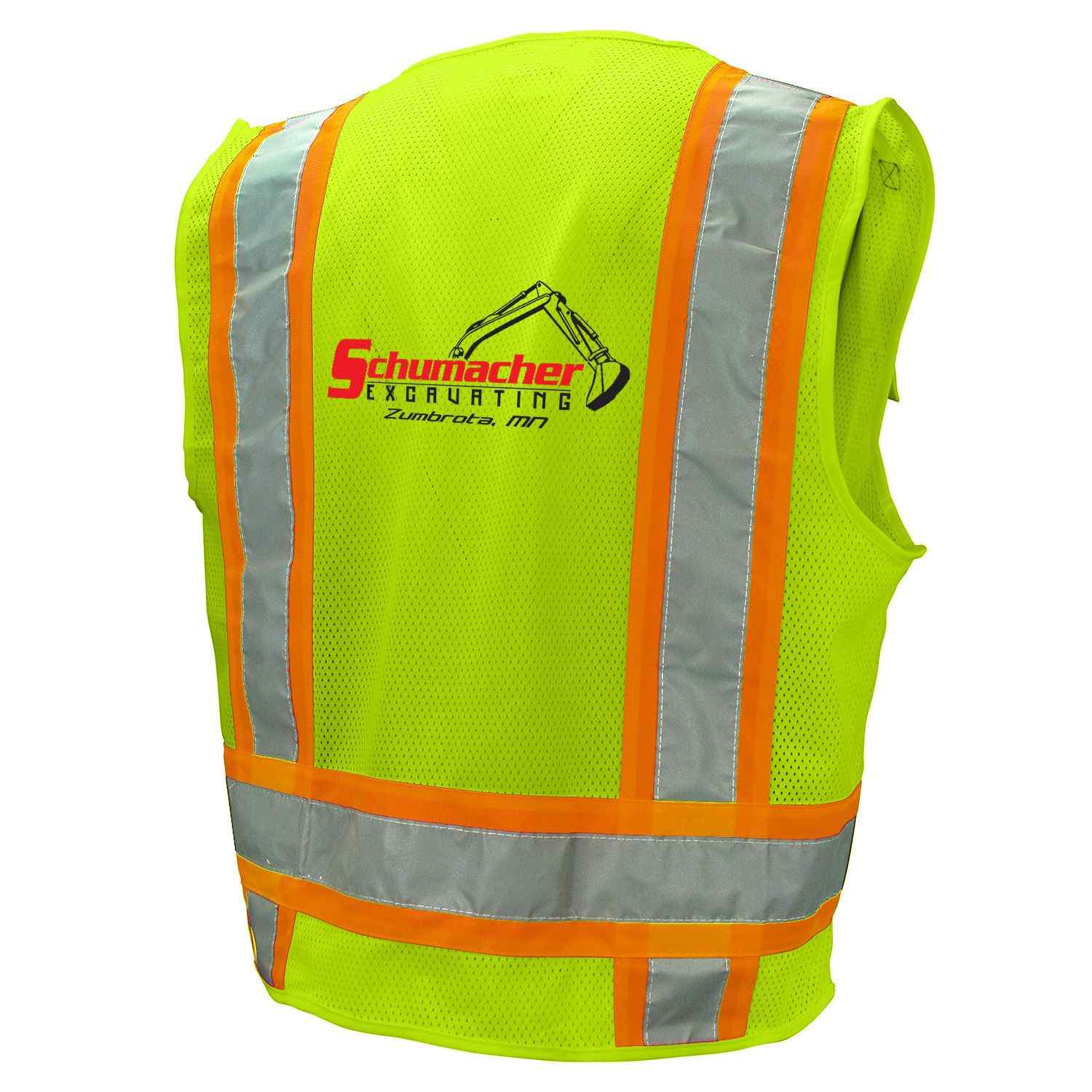 Class 2 Safety Vest With Extra Pockets 1