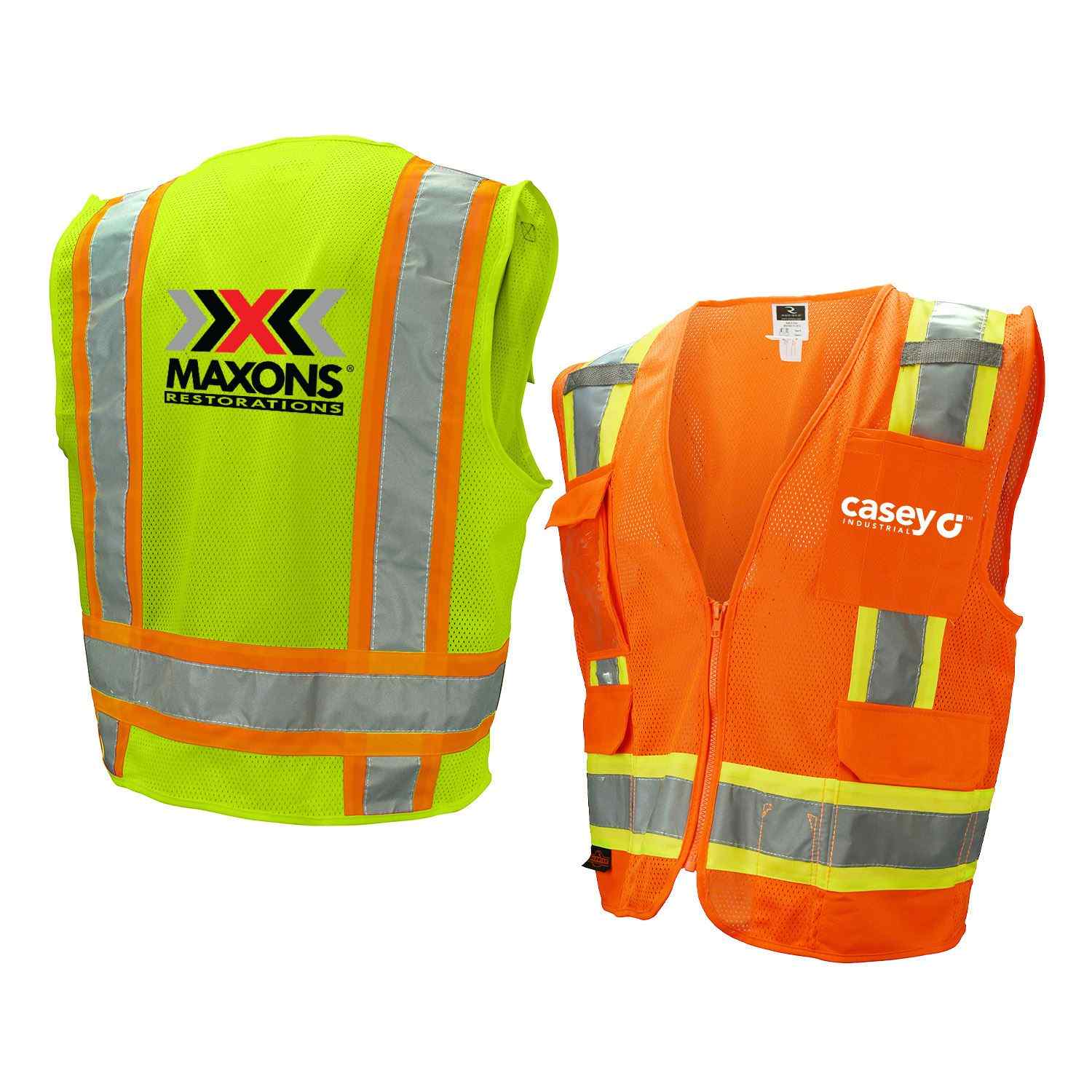 Class 2 Safety Vest With Extra Pockets 1