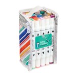 Supply Line® Dual Tip Markers Set - 050-1268 - Angled Supply Line® Dual Tip Markers Set - 050-1268 - Angled