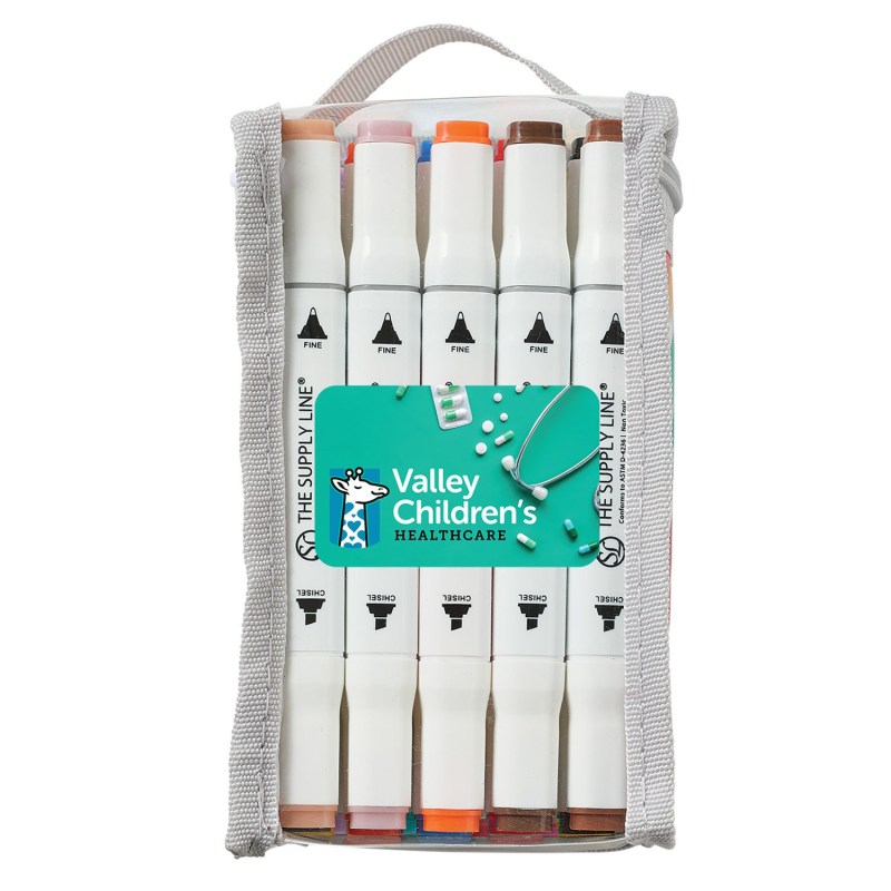Supply Line® Dual Tip Markers Set 1 Supply Line® Dual Tip Markers Set 1