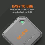 Thaw® Rechargeable 2K Hand Warmer & Flashlight - GRAY - Infographic 2 Thaw® Rechargeable 2K Hand Warmer & Flashlight - GRAY - Infographic 2