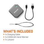 Thaw® Rechargeable 2K Hand Warmer & Flashlight - GRAY - 40609 - Lifestyle 4 Thaw® Rechargeable 2K Hand Warmer & Flashlight - GRAY - 40609 - Lifestyle 4
