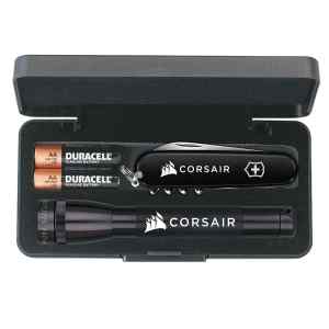 Mini Maglite® With Large Victorinox® Swiss Army Knife 1 Mini Maglite® With Large Victorinox® Swiss Army Knife 1