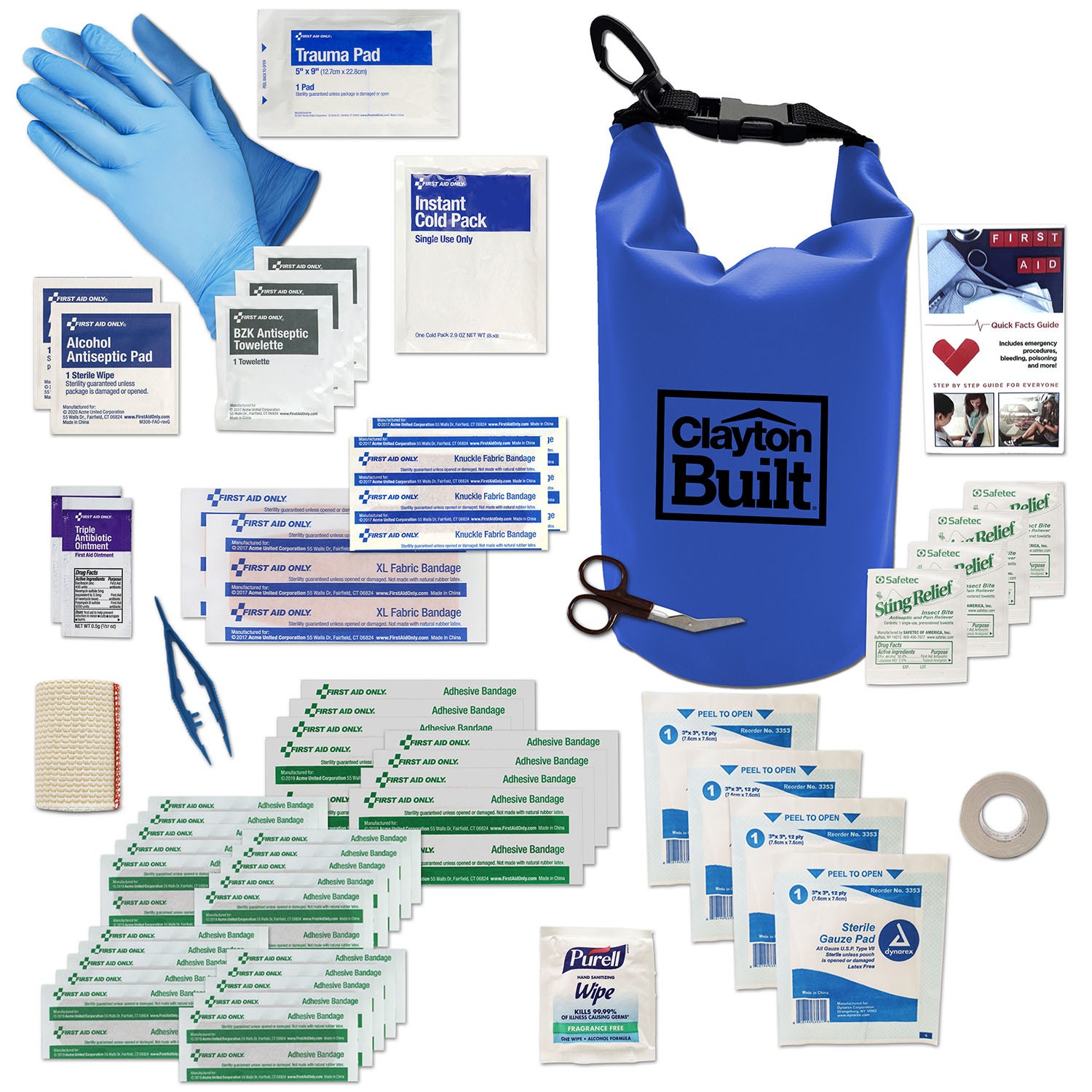 2.5L Drybag Waterproof First Aid Kit 1