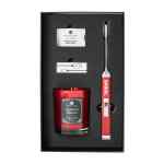 Zippo® Candy Apple Red Rechargeable Candle Lighter & 8 oz Cranberry Mimosa Candle Gift Set - Packaging Straight Zippo® Candy Apple Red Rechargeable Candle Lighter & 8 oz Cranberry Mimosa Candle Gift Set - Packaging Straight