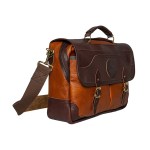 Duluth Pack™ Bison Leather Entrepreneur Briefcase - Side Duluth Pack™ Bison Leather Entrepreneur Briefcase - Side