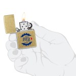 Zippo® Classic Street Brass - In Hand Zippo® Classic Street Brass - In Hand