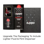 Zippo® Classic Street Brass - Packaging With Fluid Zippo® Classic Street Brass - Packaging With Fluid