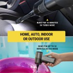 Scosche® ScoVac 4-In-1 High Power Cordless Mini Vacuum and Duster - Infographic 2 Scosche® ScoVac 4-In-1 High Power Cordless Mini Vacuum and Duster - Infographic 2