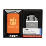 Matte Zippo® Lighter & Double Butane Insert Gift Set - White Matte Zippo® Lighter & Double Butane Insert Gift Set - White