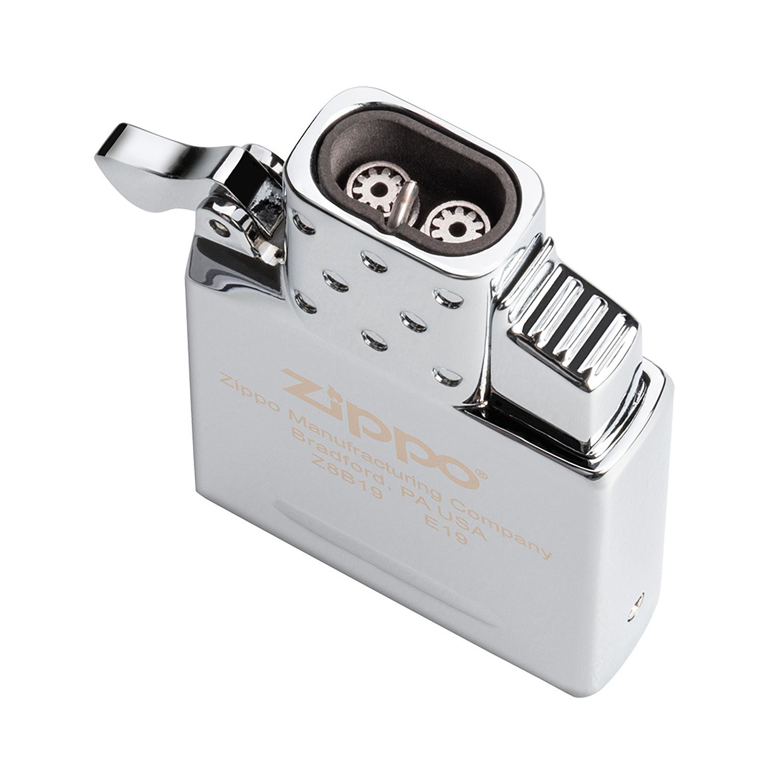 Matte Zippo® Lighter & Double Butane Insert Gift Set 1