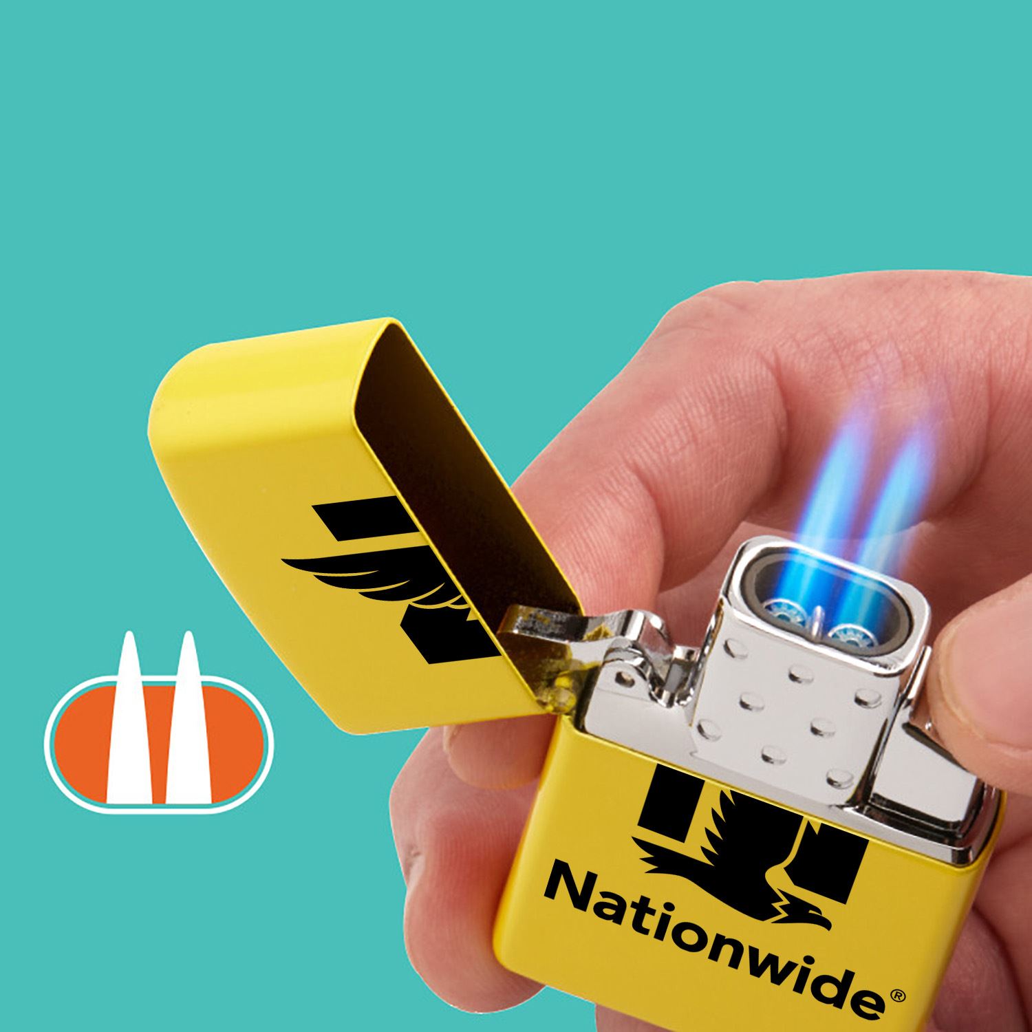 Matte Zippo® Lighter & Double Butane Insert Gift Set 1
