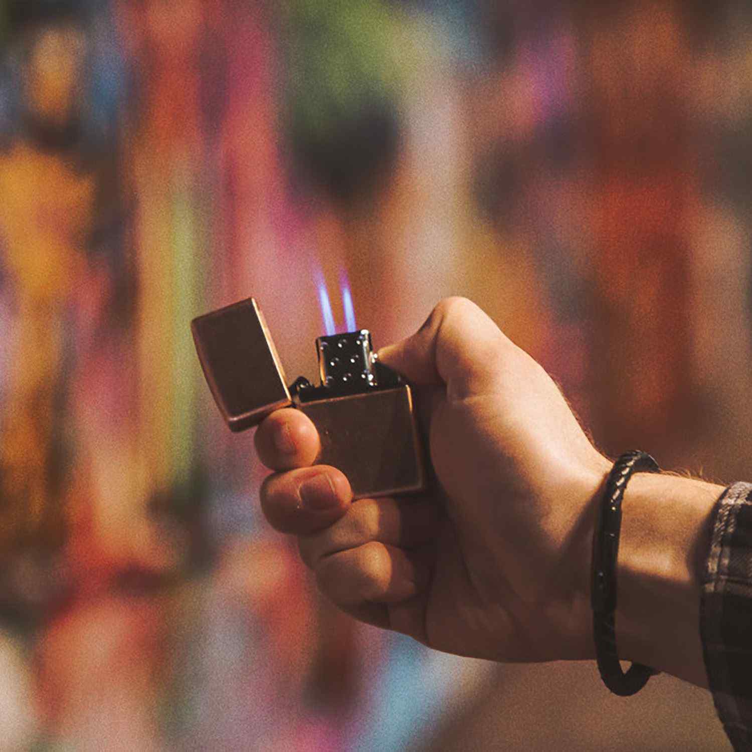 Matte Zippo® Lighter & Double Butane Insert Gift Set 1