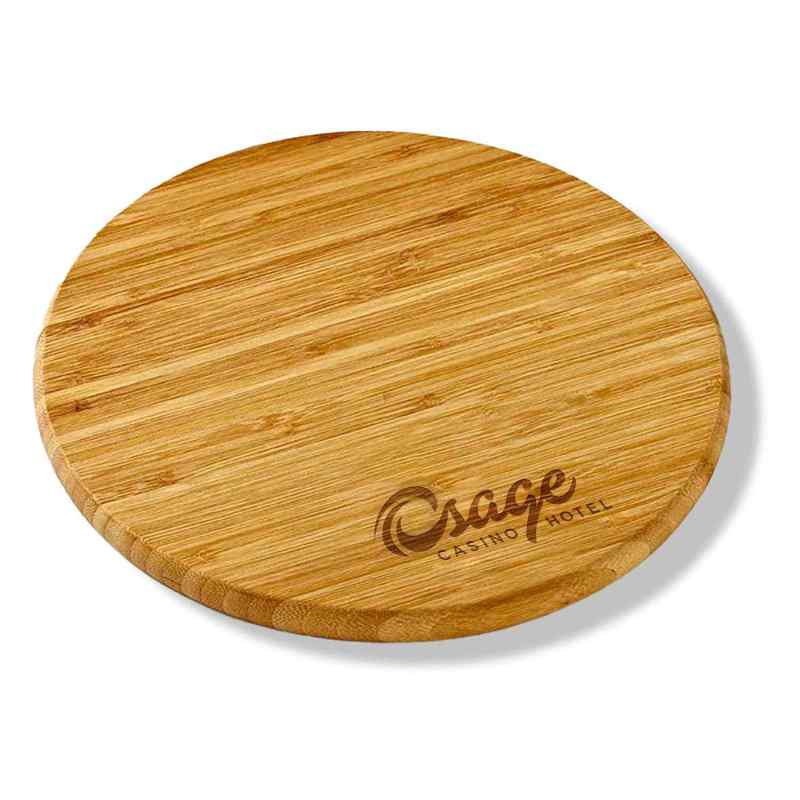 Round Bamboo Cutting Board 1 Round Bamboo Cutting Board 1