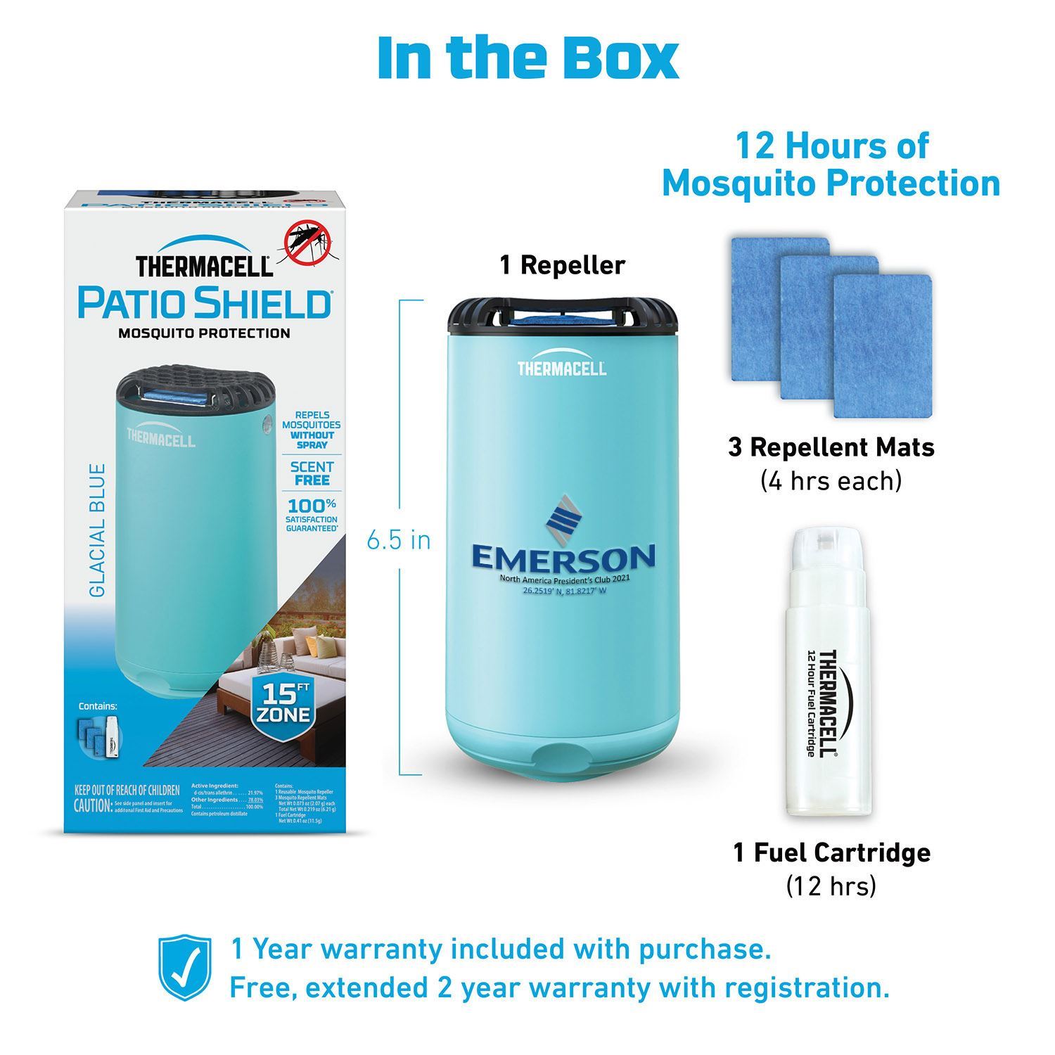 Thermacell® Patio Shield Mosquito Repeller 1