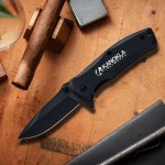 Cedar Creek® Apex Pocket Knife - Black - Lifestyle 2 Cedar Creek® Apex Pocket Knife - Black - Lifestyle 2