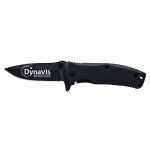 Cedar Creek® Apex Pocket Knife - Black - Engraved on Blade Cedar Creek® Apex Pocket Knife - Black - Engraved on Blade