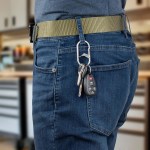 Nite Ize® G-Series® #4 Dual Chamber Carabiner - Lifestyle 1 Nite Ize® G-Series® #4 Dual Chamber Carabiner - Lifestyle 1