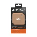 Thaw® Rechargeable 2K Hand Warmer & Flashlight - MOCHA - Pakcaging Thaw® Rechargeable 2K Hand Warmer & Flashlight - MOCHA - Pakcaging