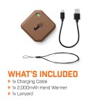 Thaw® Rechargeable 2K Hand Warmer & Flashlight - MOCHA - 40609 - Lifestyle 4 Thaw® Rechargeable 2K Hand Warmer & Flashlight - MOCHA - 40609 - Lifestyle 4