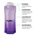 Vapur® Gradient Folding Anti-Bottle .7L - Infographic Vapur® Gradient Folding Anti-Bottle .7L - Infographic