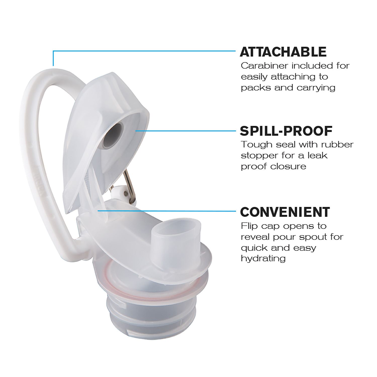 Vapur® Gradient Folding Anti-Bottle .7L 1
