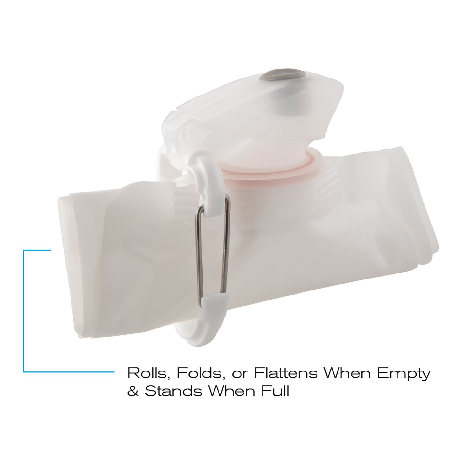 Vapur® Solids Folding Anti-Bottle 1L 1