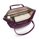 Briggs & Riley® Expandable Tote - 8_PT225X_Plum_Interior Briggs & Riley® Expandable Tote - 8_PT225X_Plum_Interior