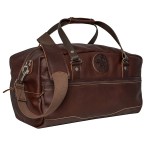 Duluth Pack™ Bison Leather Weekender Duffel - Angled Duluth Pack™ Bison Leather Weekender Duffel - Angled