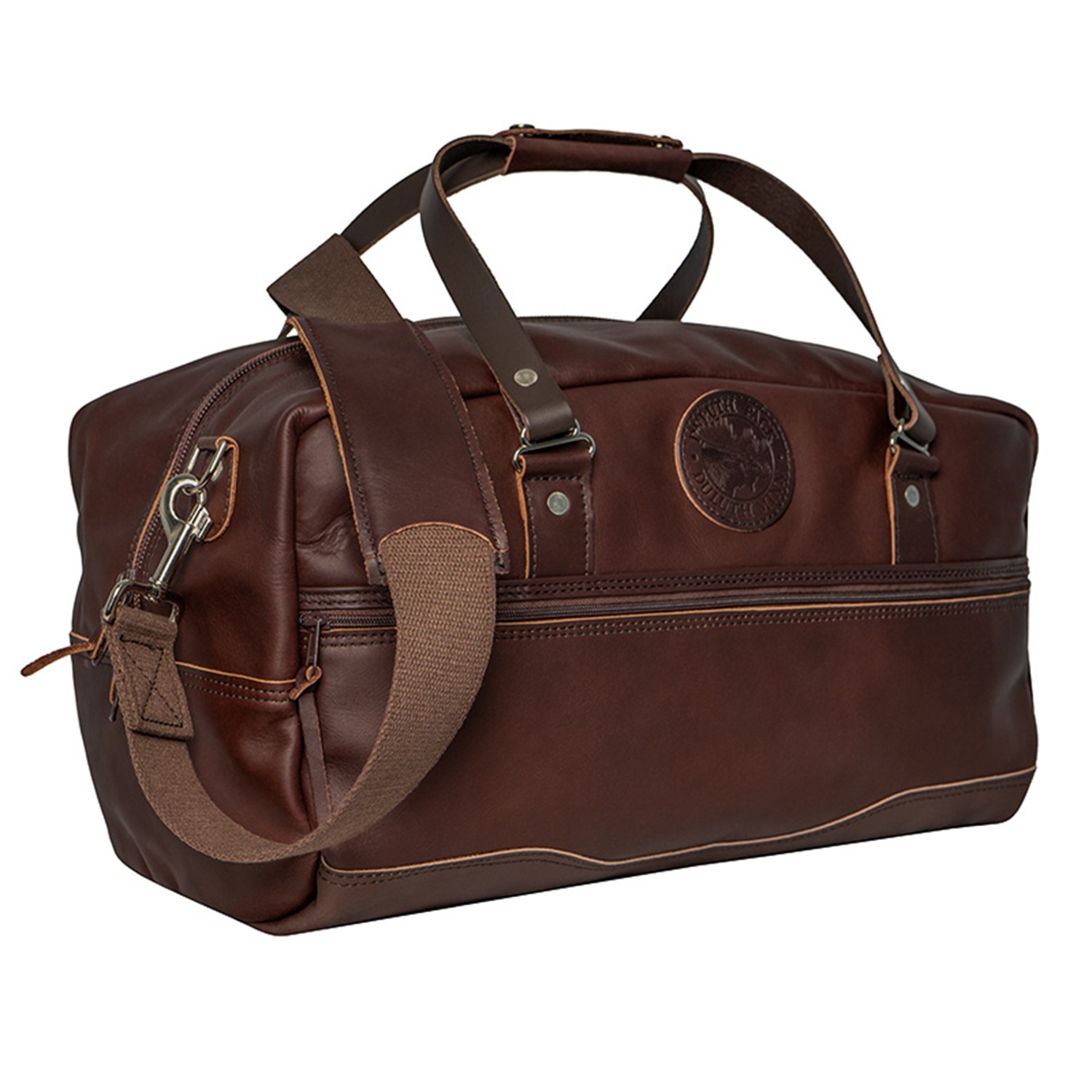 Duluth Pack™ Bison Leather Weekender Duffel 1