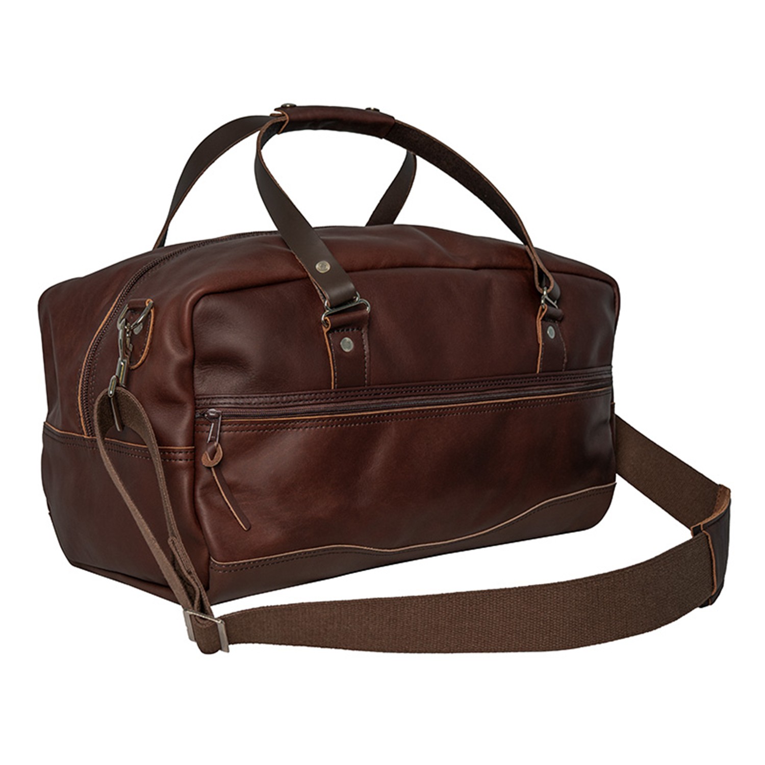 Duluth Pack™ Bison Leather Weekender Duffel 1