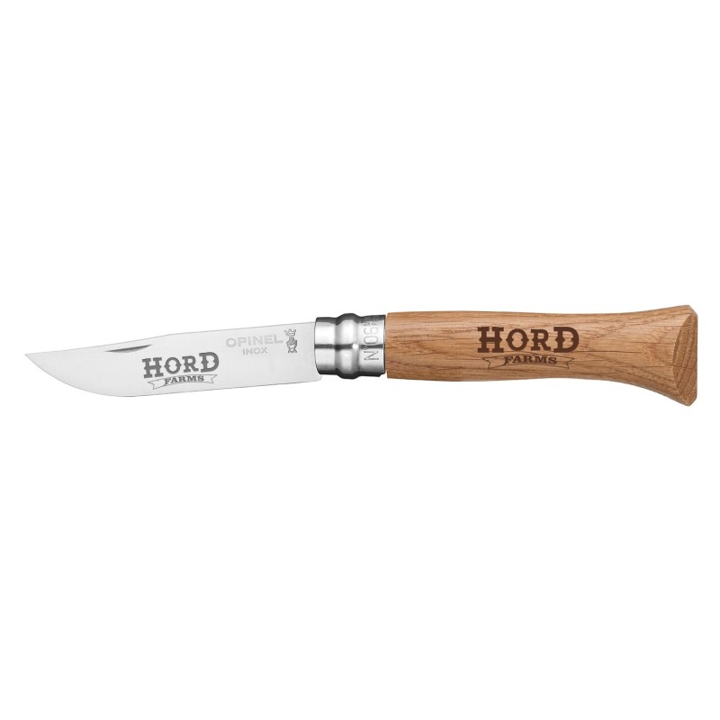 Opinel® No 06 Stainless Steel Folding Knife Oak Wood 1 Opinel® No 06 Stainless Steel Folding Knife Oak Wood 1