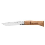 Opinel® No. 08 Stainless Steel Folding Knife Oak Wood - 002021- Handle Opinel® No. 08 Stainless Steel Folding Knife Oak Wood - 002021- Handle