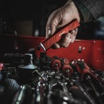 Coast® Slayer Flashlight - Red - 31103 - Lifestyle 2 Coast® Slayer Flashlight - Red - 31103 - Lifestyle 2