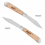 American Buffalo® Chuckwagon Knife - Font and Back American Buffalo® Chuckwagon Knife - Font and Back
