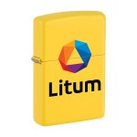 Zippo® Classic Sunflower - Angled Zippo® Classic Sunflower - Angled