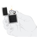 Zippo® Windproof Lighter Leather (Black) - In Hand Zippo® Windproof Lighter Leather (Black) - In Hand