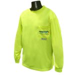 Long Sleeve Safety Shirt - Green HiViz Long Sleeve Safety Shirt - Green HiViz