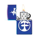 High Polish Indigo Zippo® Windproof Lighter - 29899 - Open Flame High Polish Indigo Zippo® Windproof Lighter - 29899 - Open Flame