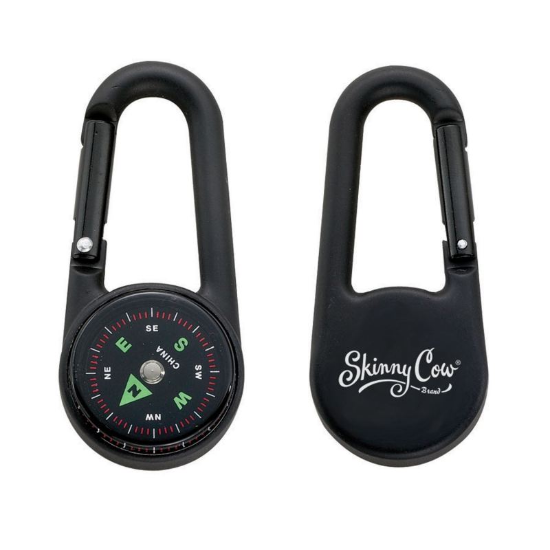 Cedar Creek® Colored Carabiner Compass - Black 1 Cedar Creek® Colored Carabiner Compass - Black 1